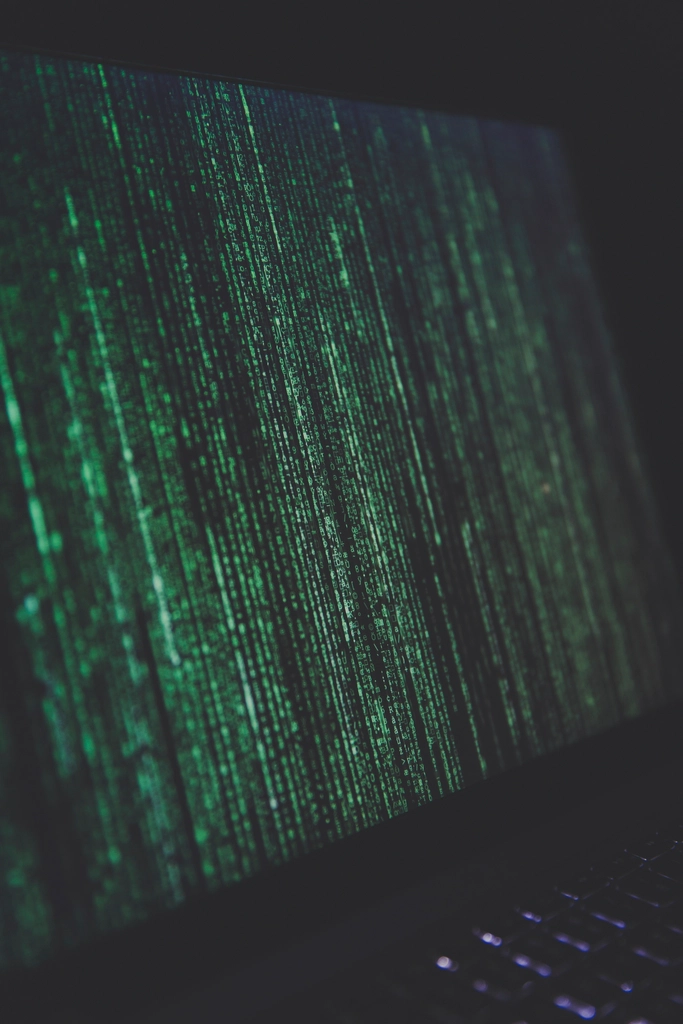 Coding on a computer screen